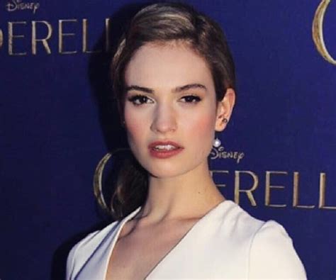 lily james personal life